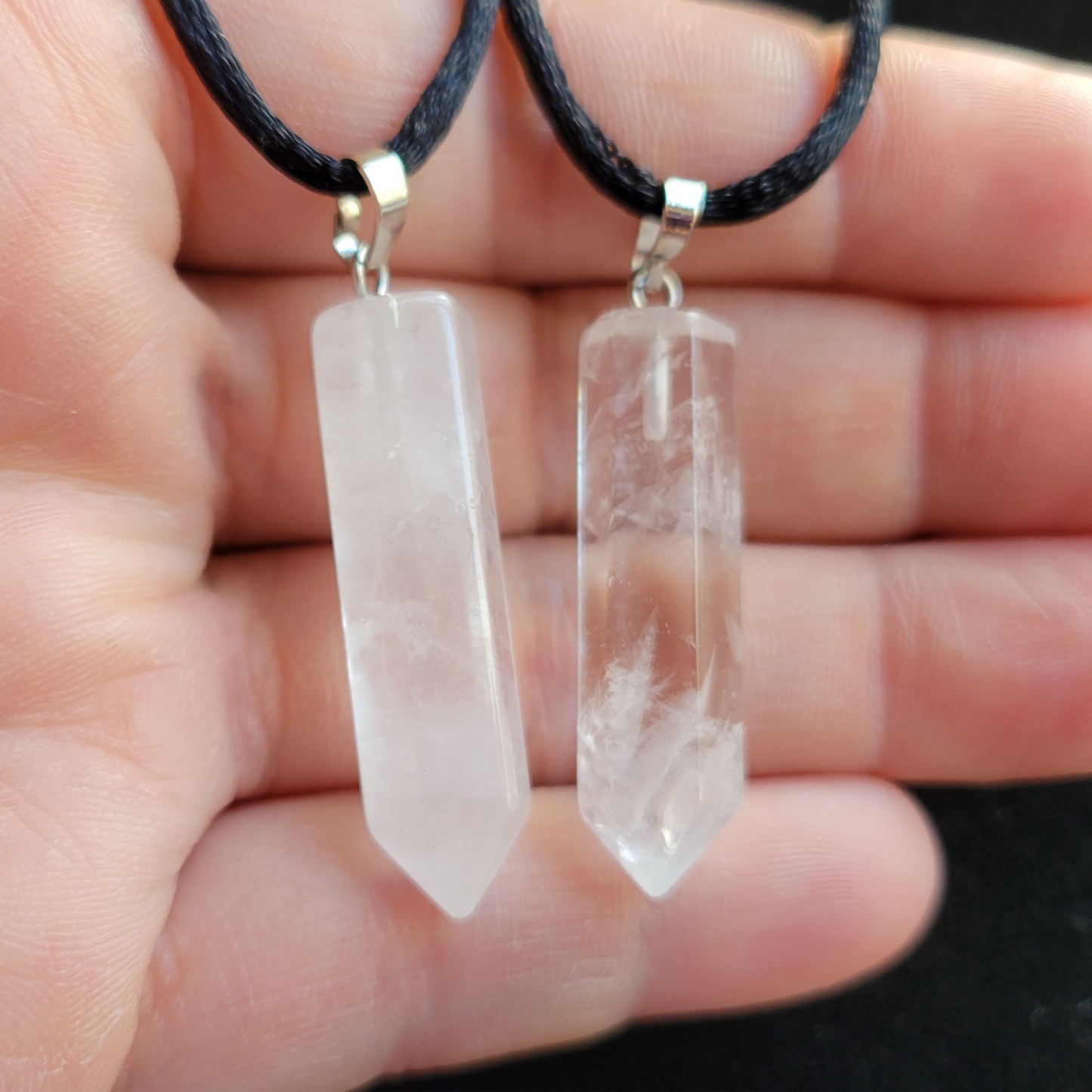 polished point pendant