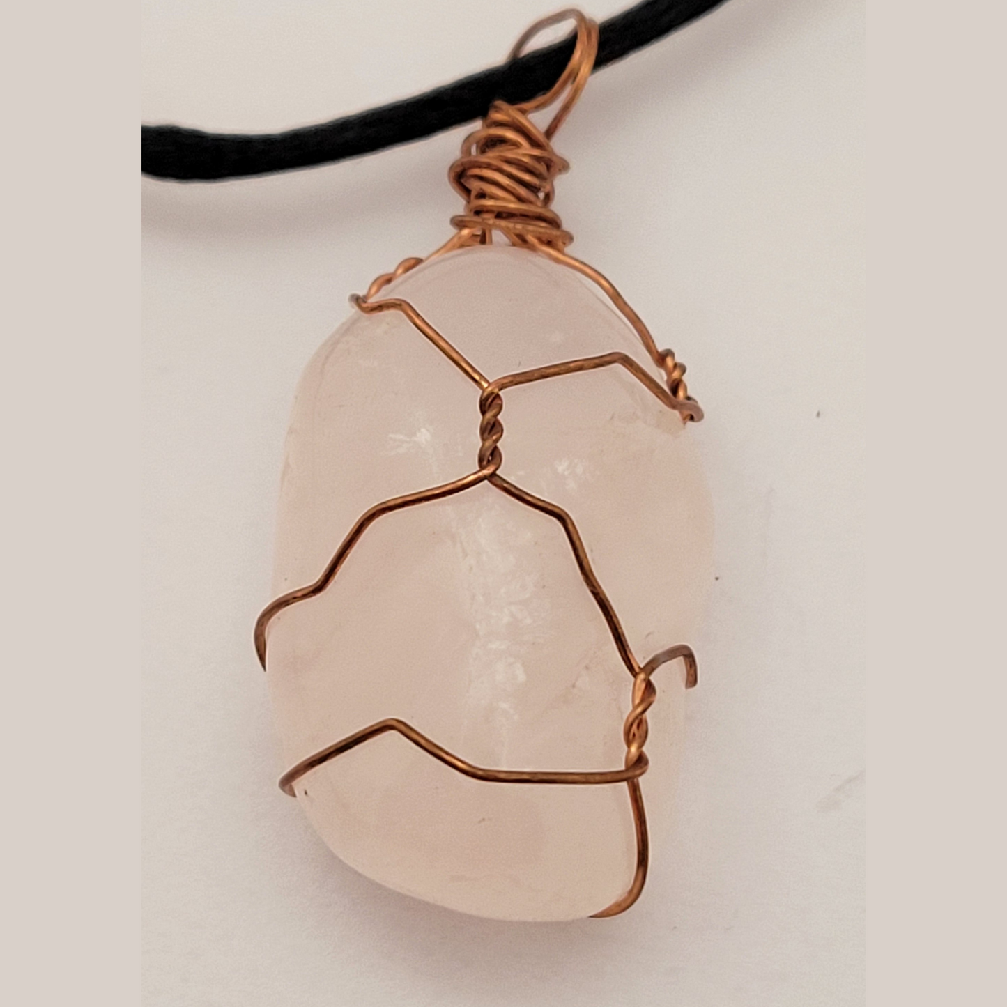 Rose quartz tumble