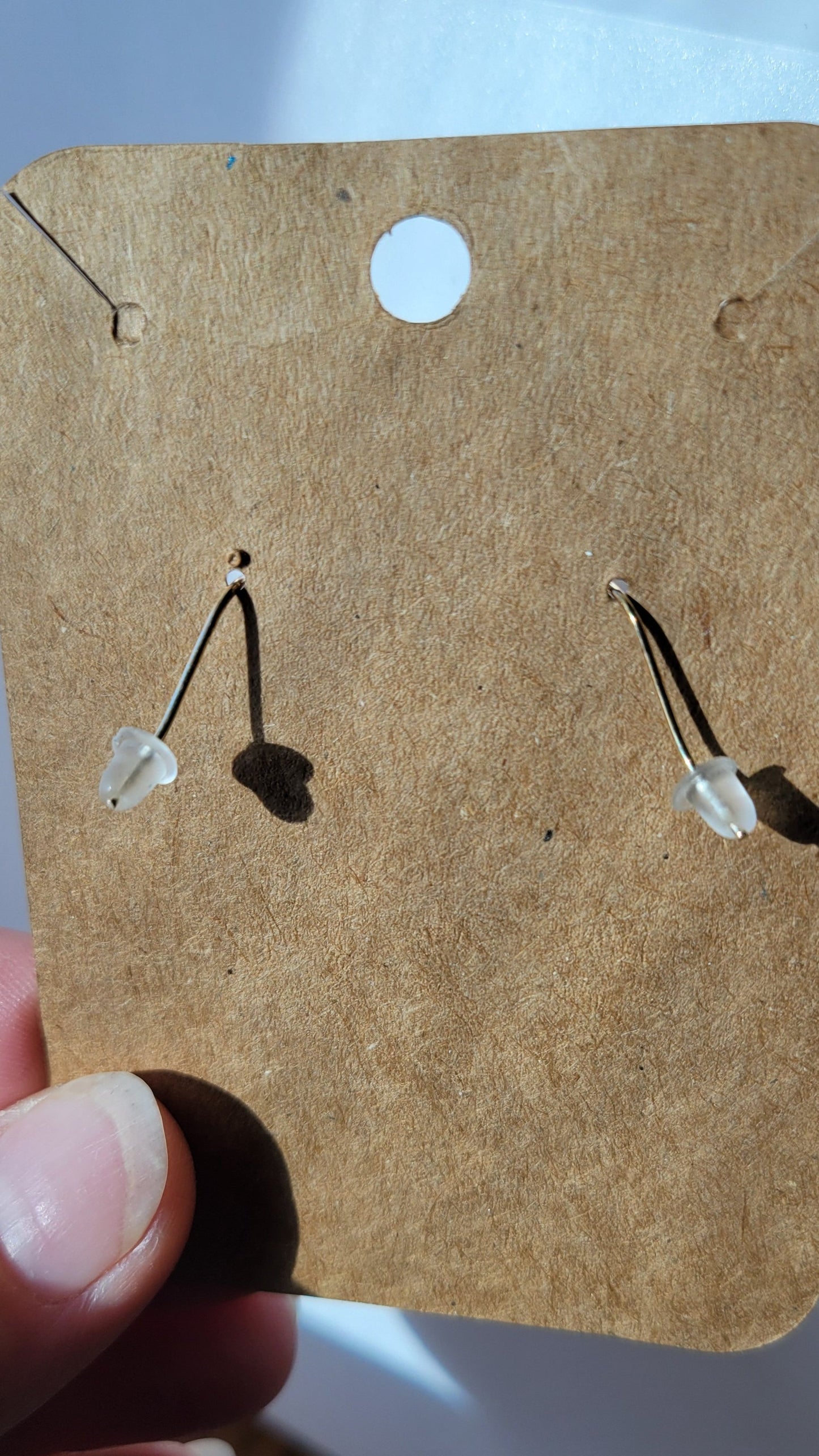 Black onyx crystal earrings, sterling silver, dangle earrings