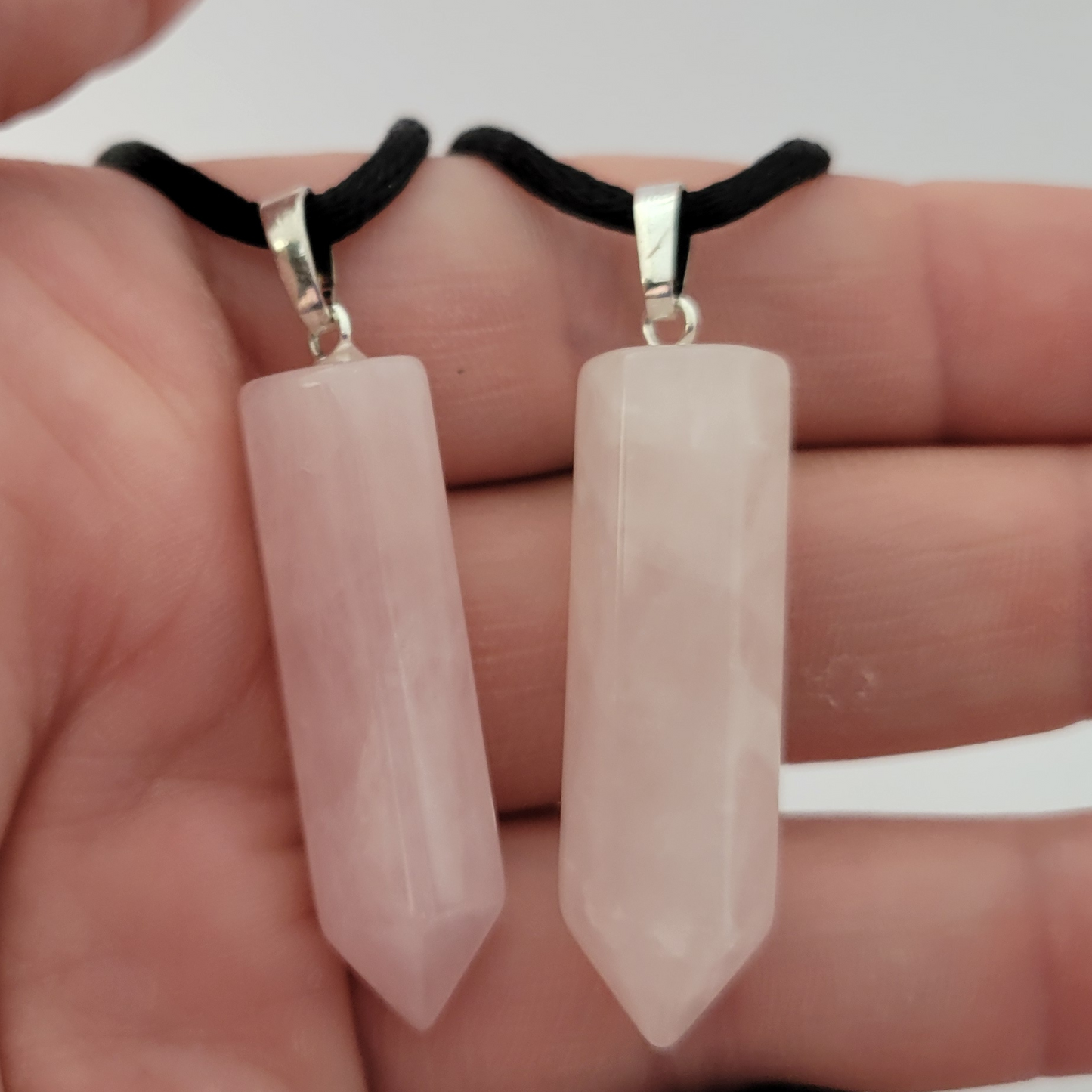 polished point pendant