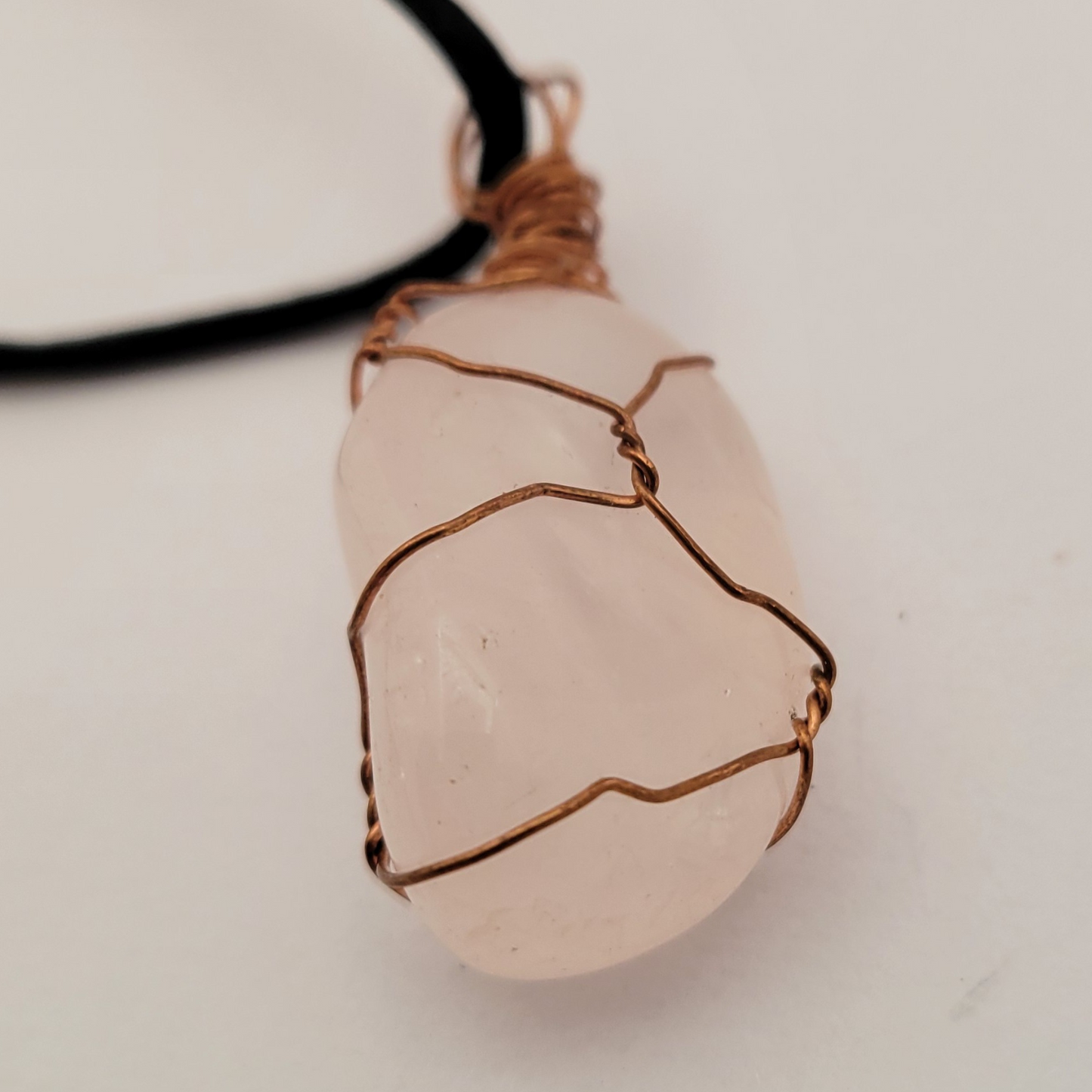 Rose quartz tumble