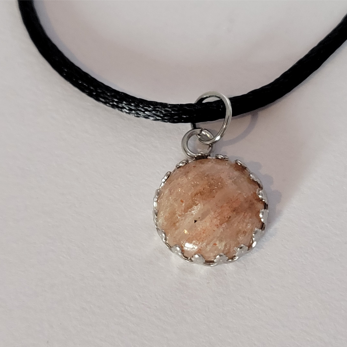 Mini Round Crystal Pendant