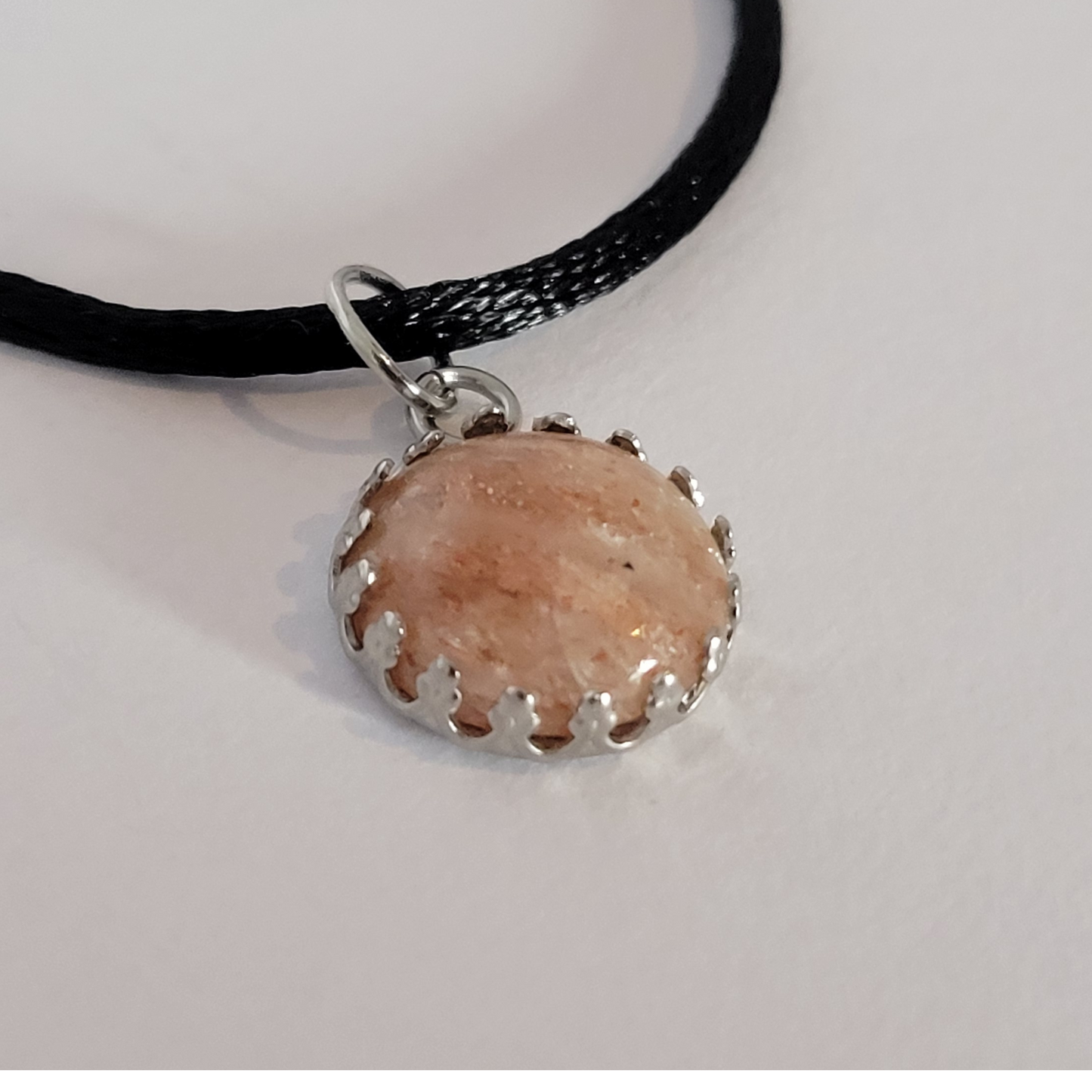 Mini Round Crystal Pendant