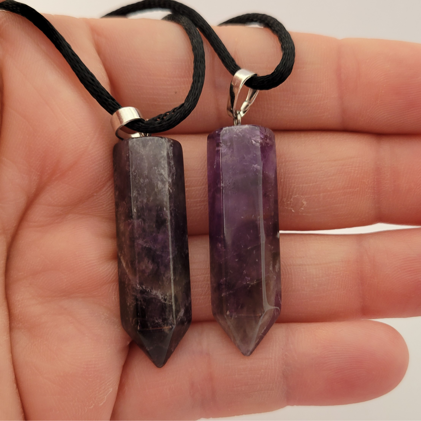 polished point pendant
