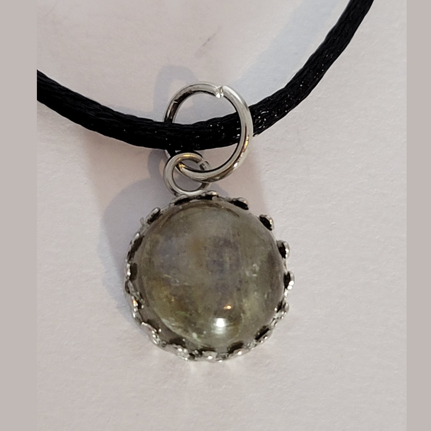 Mini Round Crystal Pendant