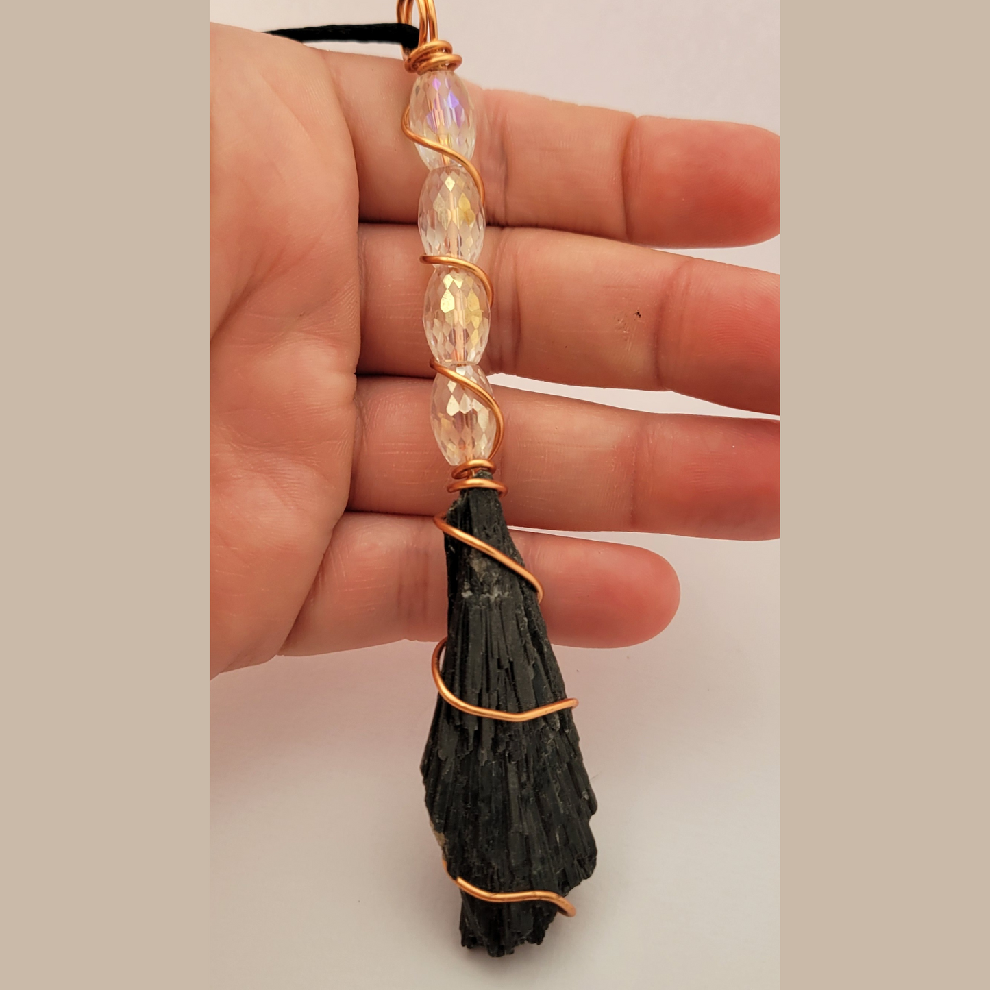 black kyanite broom