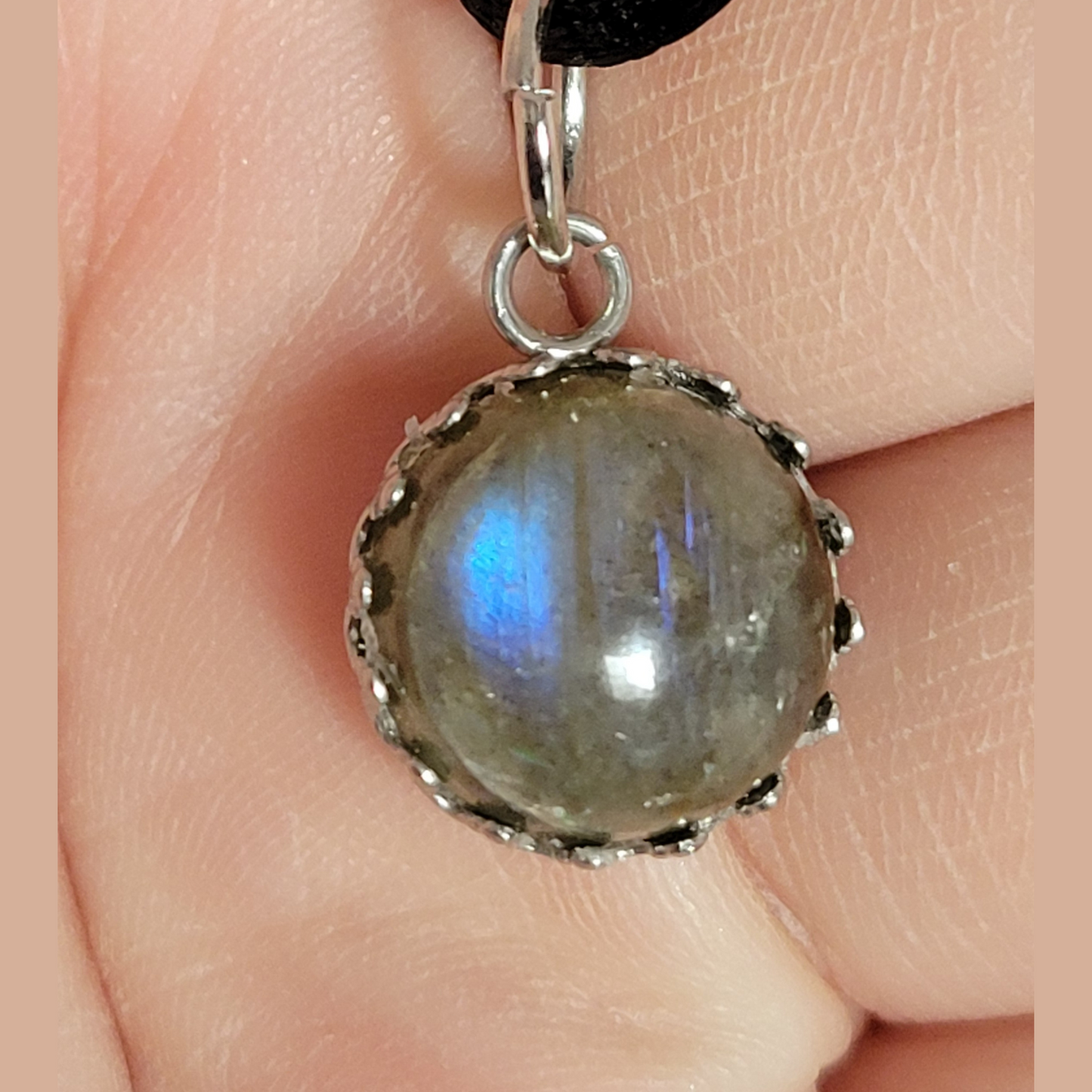 Mini Round Crystal Pendant