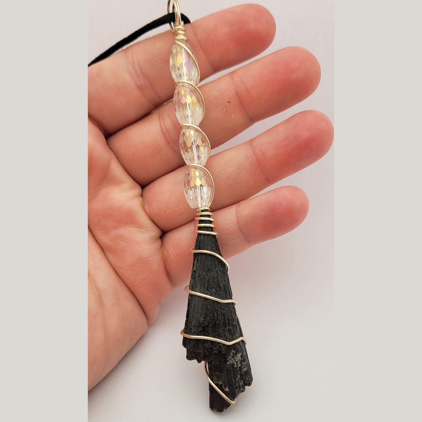 black kyanite broom