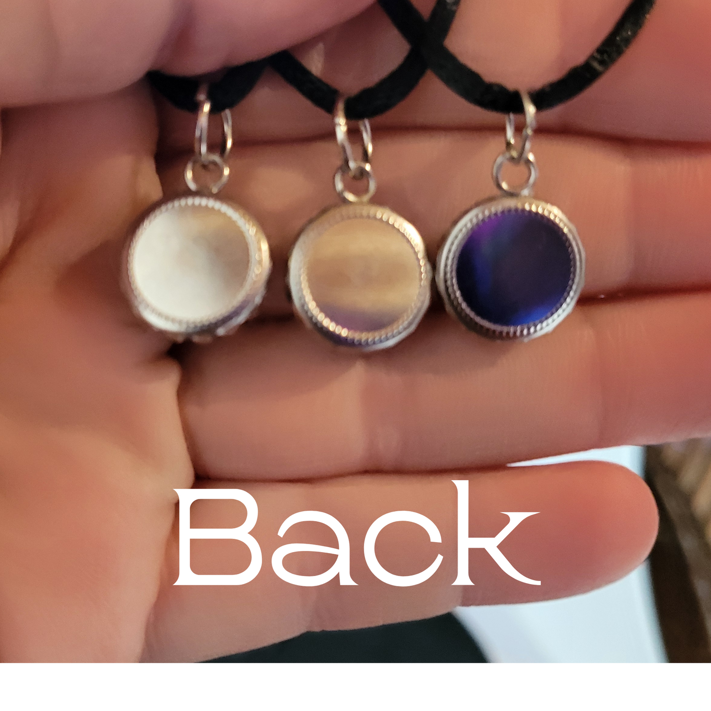 Mini Round Crystal Pendant