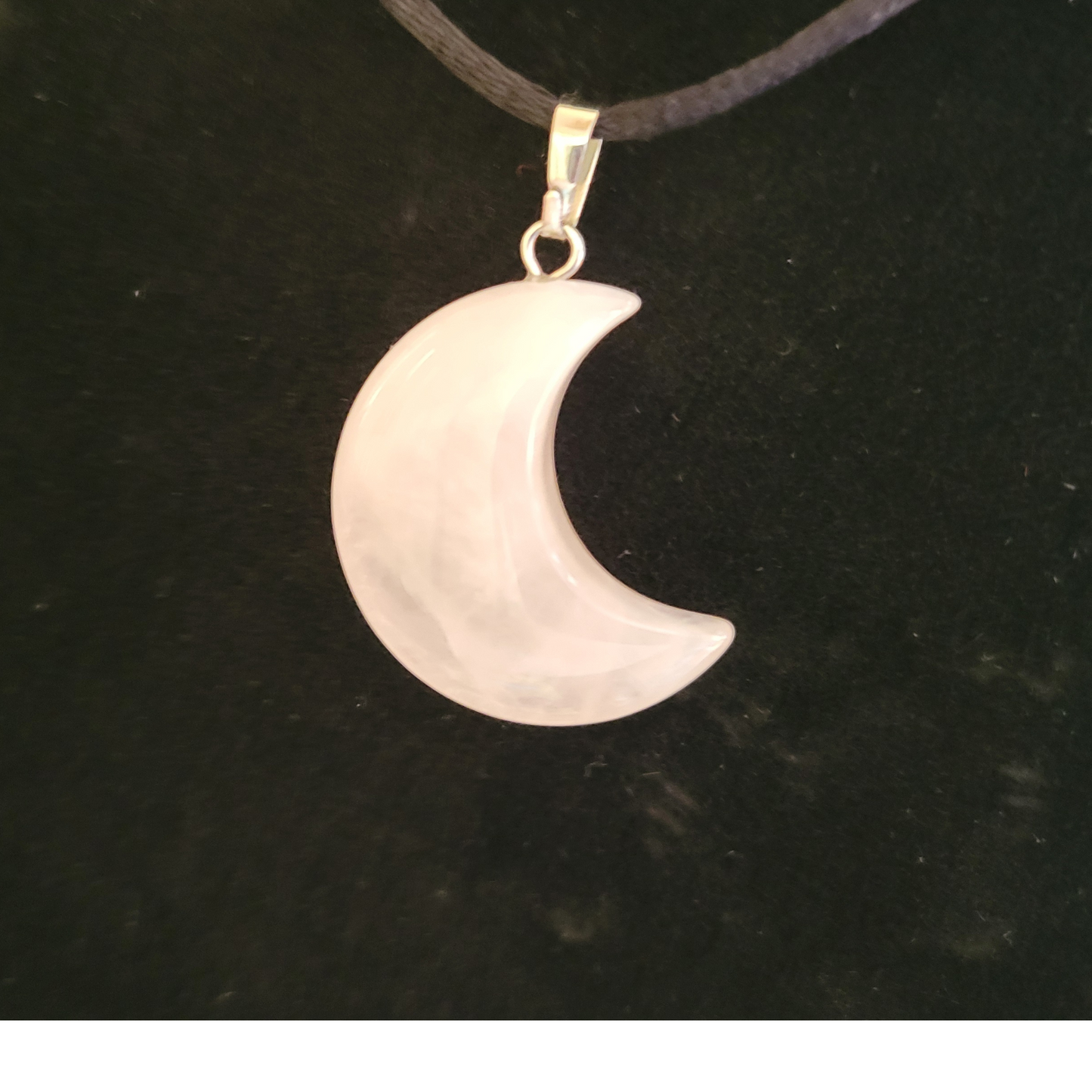 🌙 Crescent Moon Amethyst Necklace