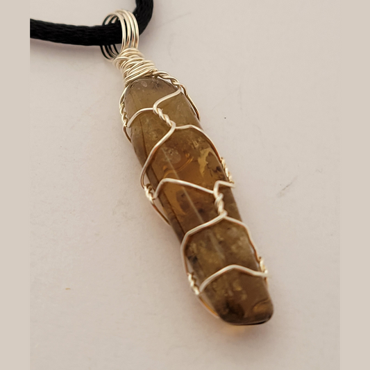 Citrine wirewrap