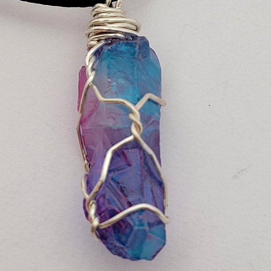 pink blue quartz