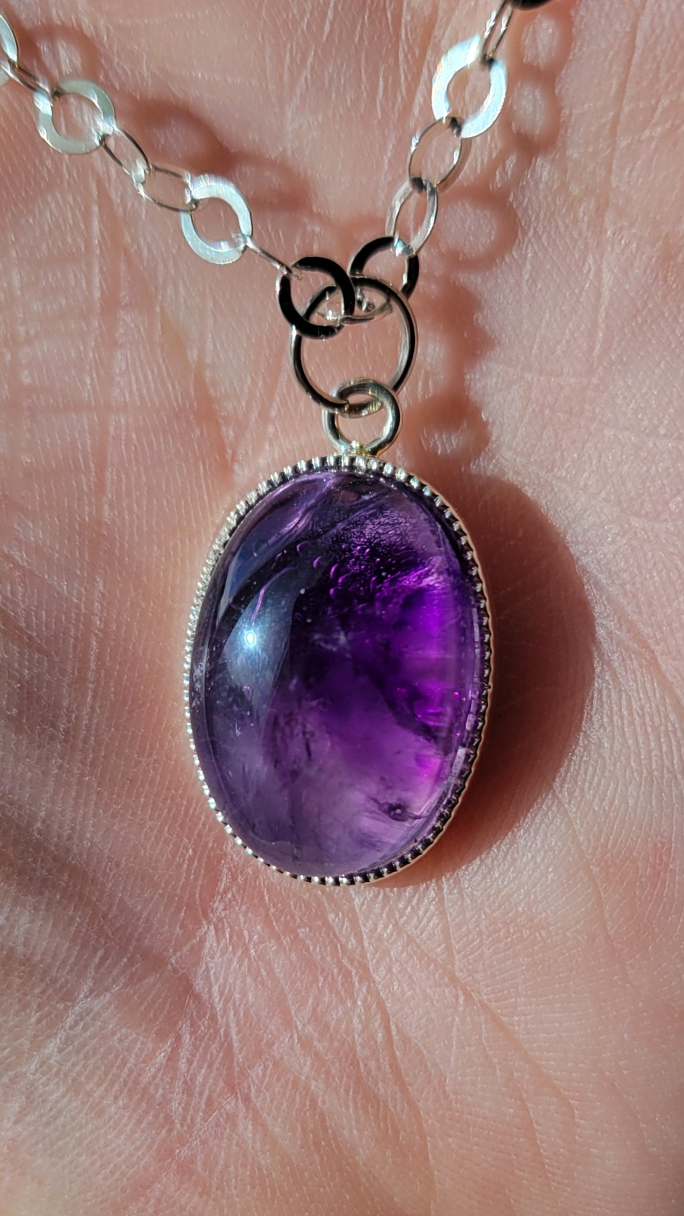 Amethyst necklace