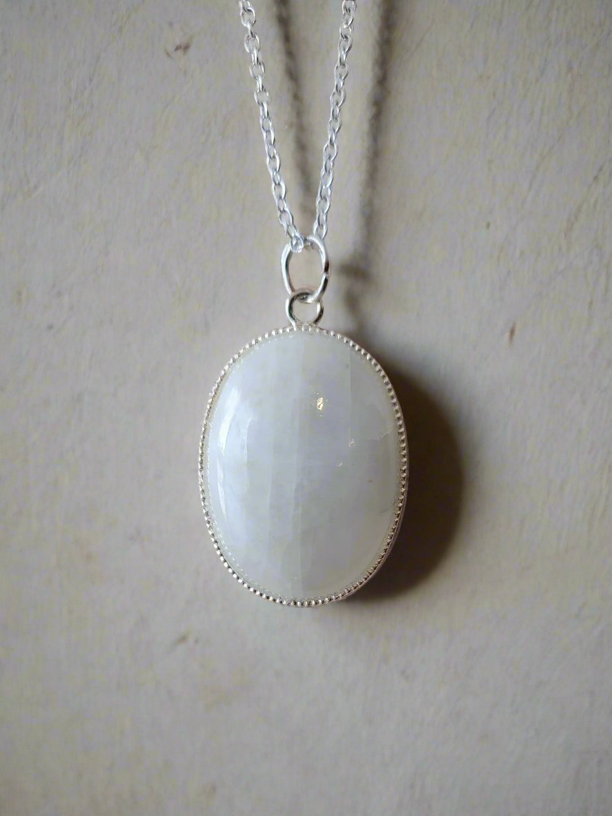 Moonstone necklace