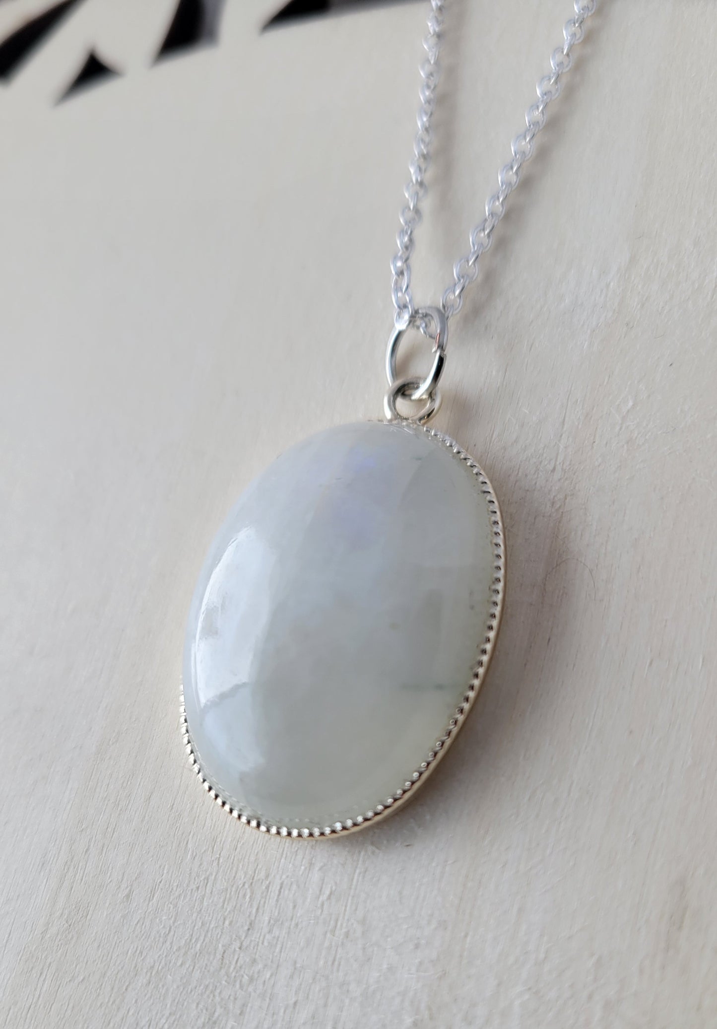 Moonstone necklace