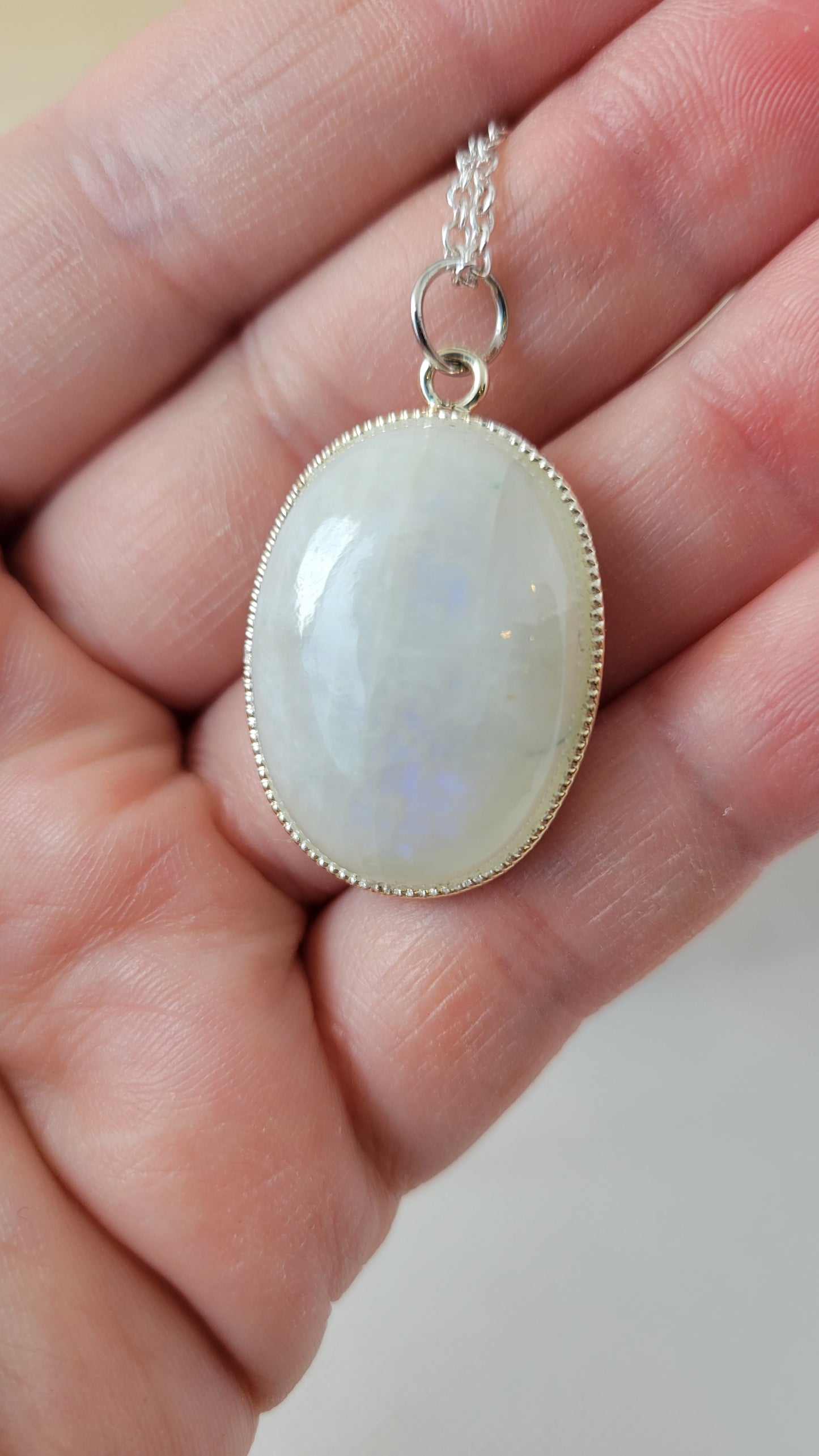 Moonstone necklace