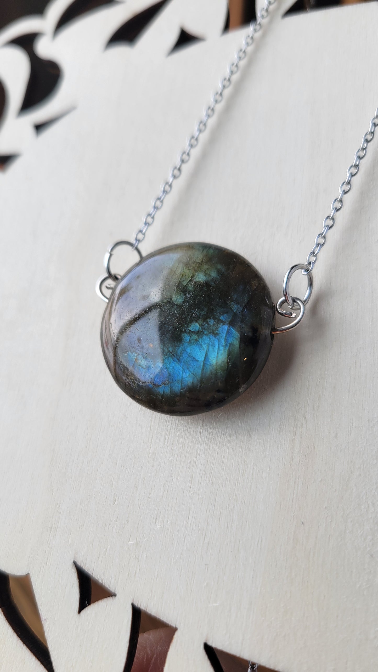 Labradorite necklace