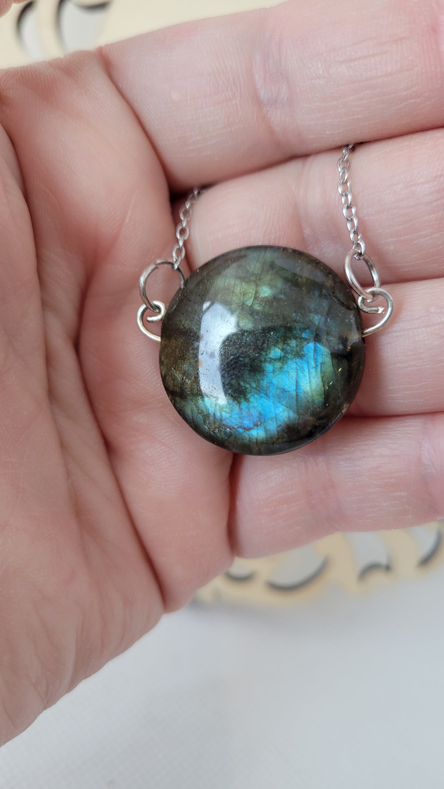 Labradorite necklace