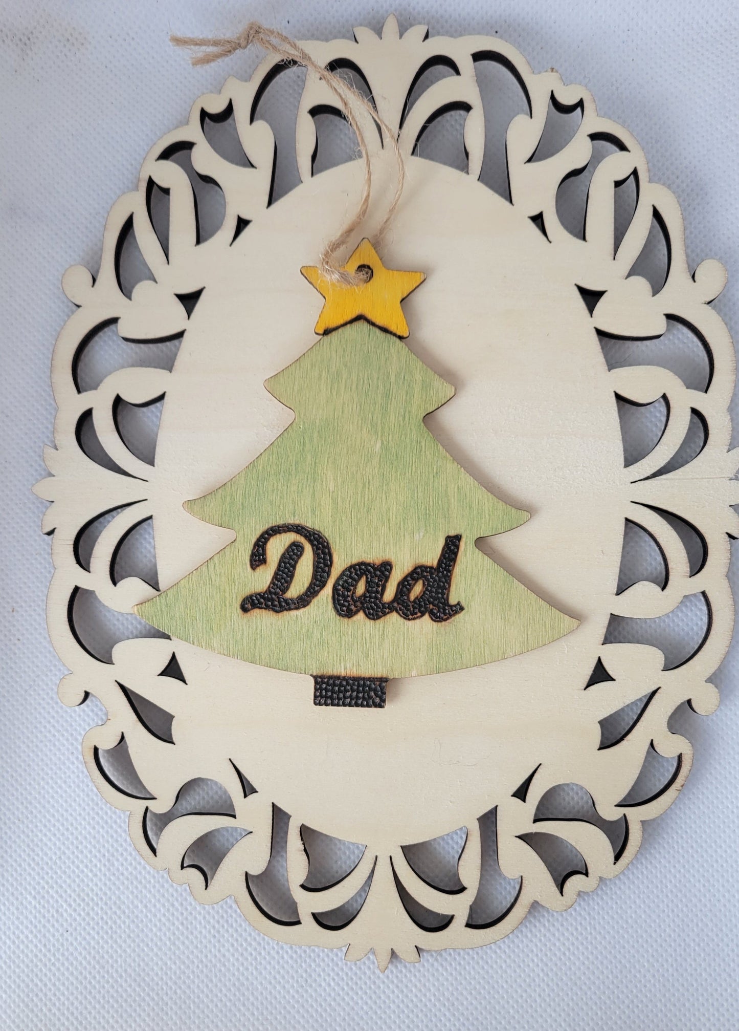 Woodburn Christmas ornaments