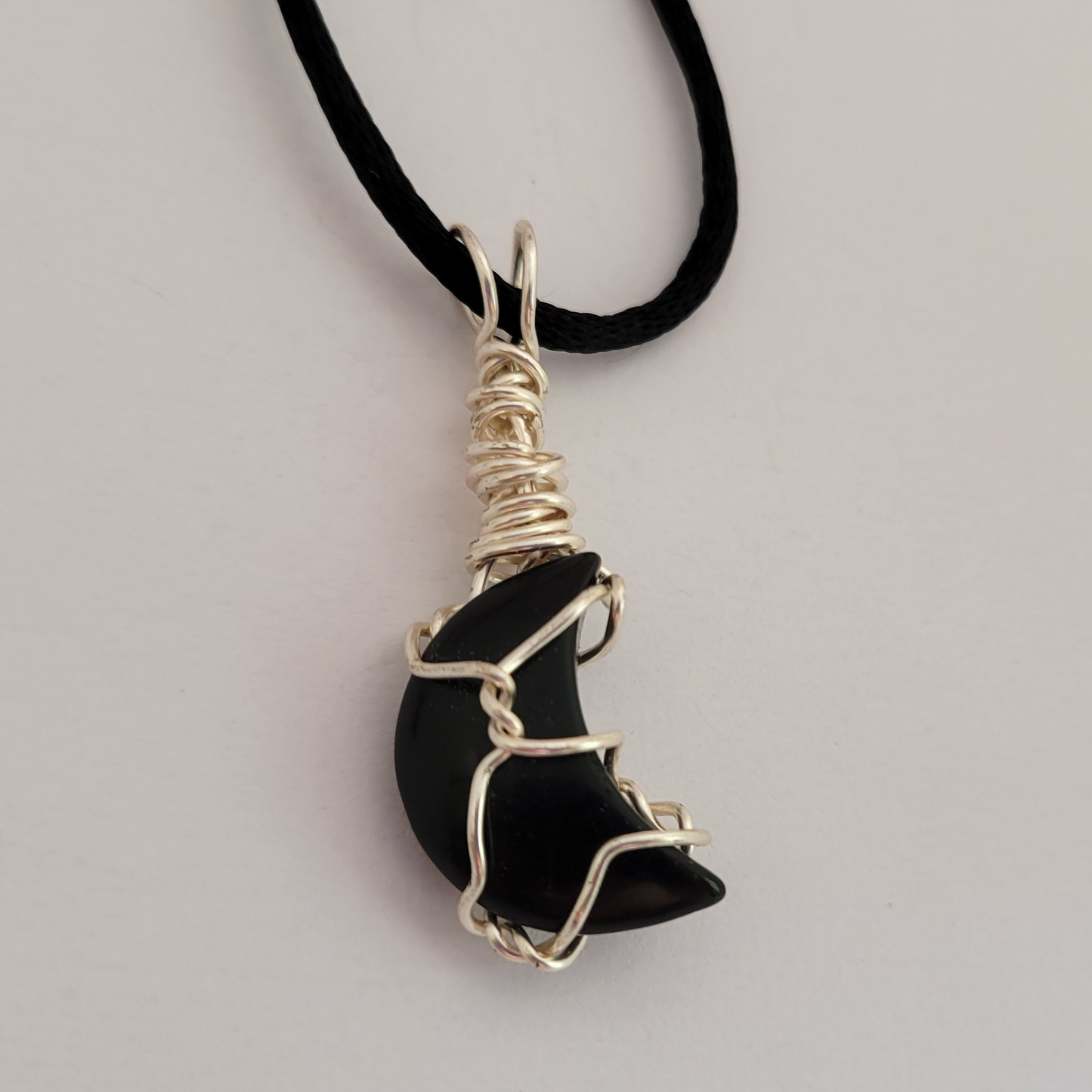🌙 Mini Moon Wire-Wrapped Necklaces