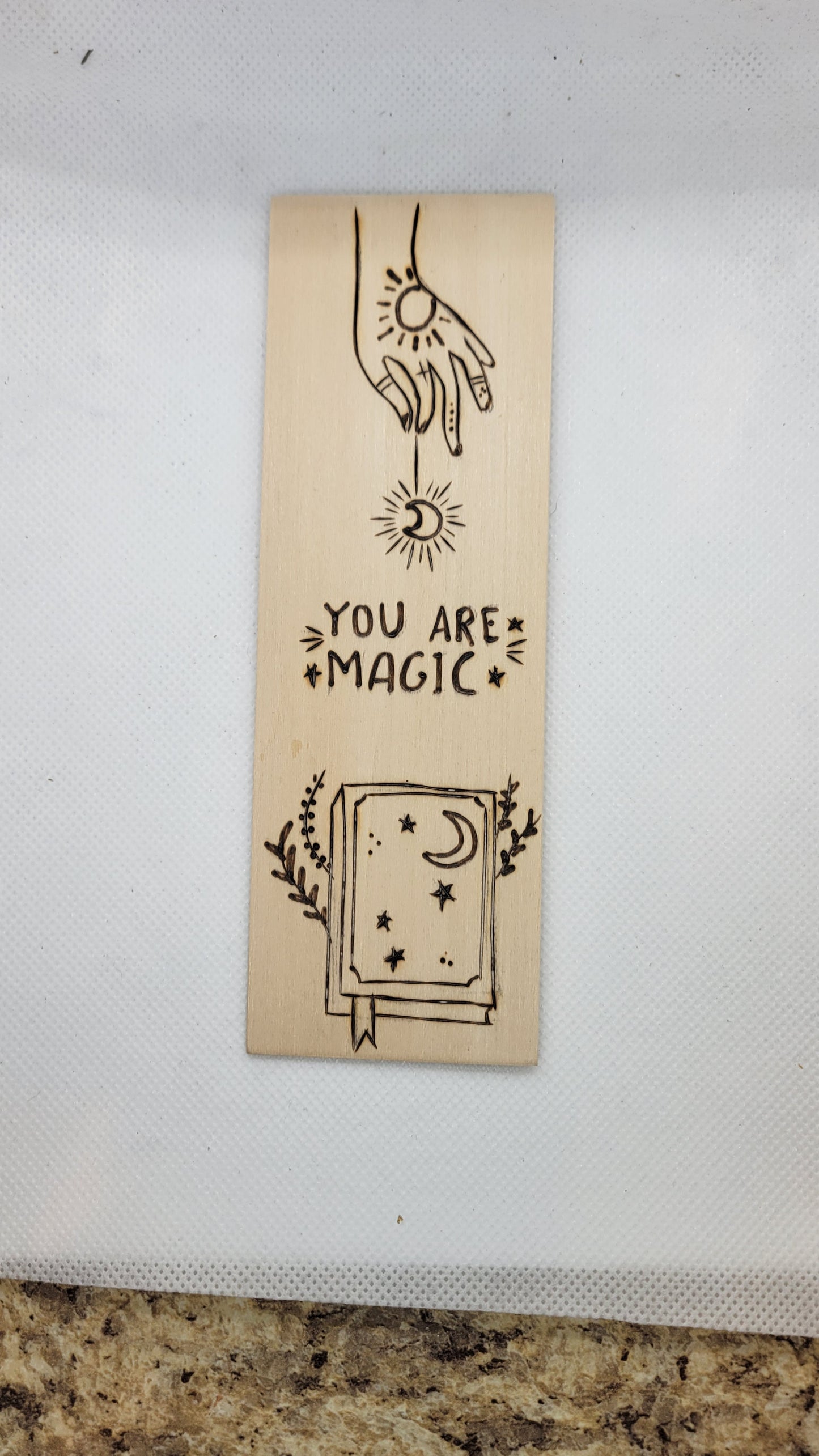 Woodburn bookmark