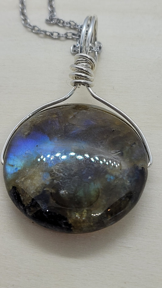 Labradorite necklace