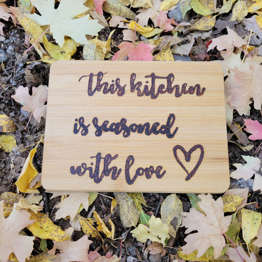 With Love Cutting Board