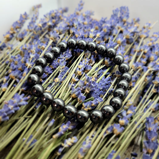 Hematite Bead Bracelet